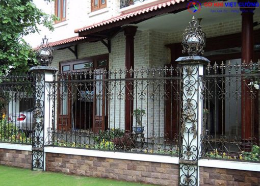 29 Mẫu Thiết Kế Hàng Rào Sắt Nghệ Thuật Đẹp Tại Hà Nội - Ảnh 10