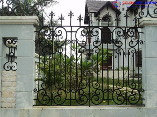 29 Mẫu Thiết Kế Hàng Rào Sắt Nghệ Thuật Đẹp Tại Hà Nội - Ảnh 9