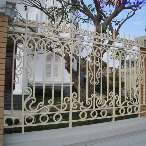 29 Mẫu Thiết Kế Hàng Rào Sắt Nghệ Thuật Đẹp Tại Hà Nội - Ảnh 6