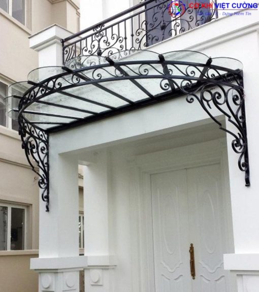50 Thiết Kế Mái Kính Sắt Nghệ Thuật Đẹp - Ảnh 2