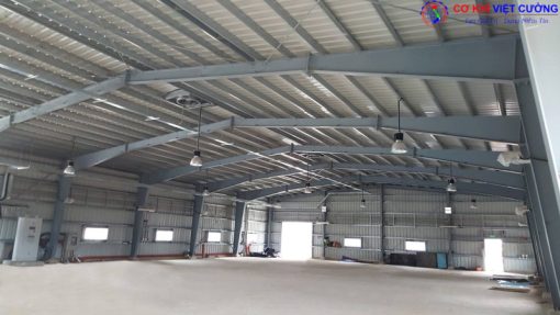 Cơ khí Việt Cường – Chuyên thi công mái tôn công nghiệp uy tín, chất lượng