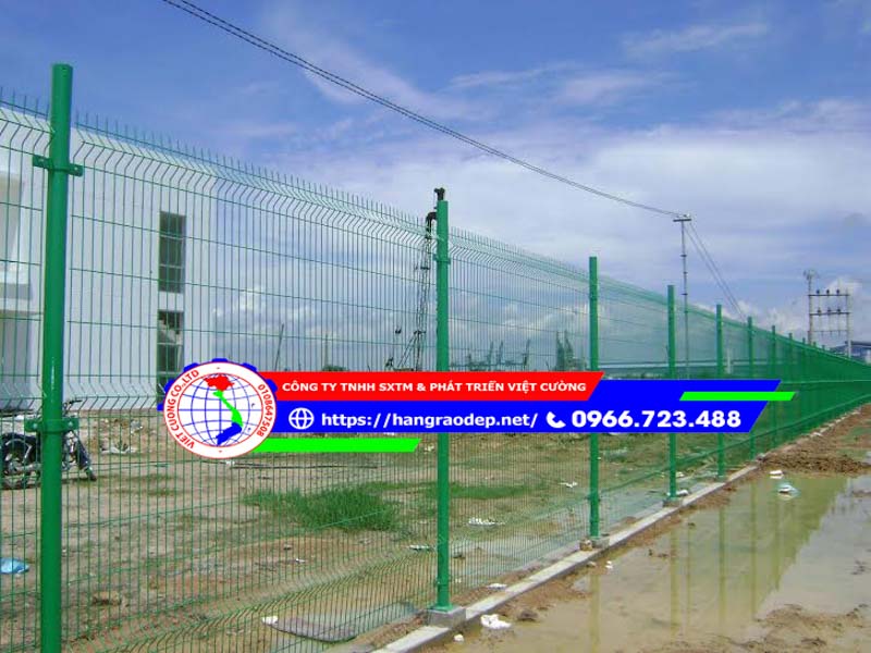 Hàng rào lưới thép sơn tĩnh điện