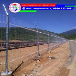 Hàng rào lưới thép mạ kẽm