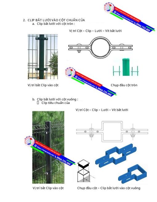 Hàng rào lưới thép hàn cột vuông - Ảnh 5
