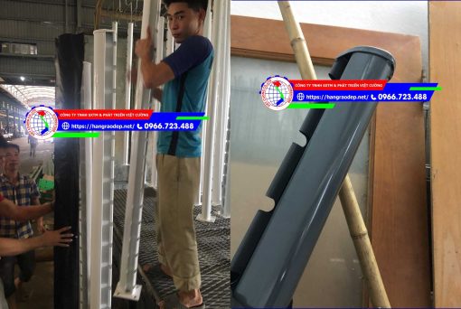 Cột hàng rào lưới thép hàn - Ảnh 2