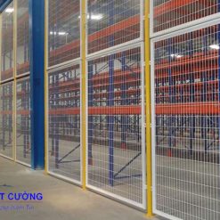Hàng rào lưới thép khung sắt hộp sơn tĩnh điện