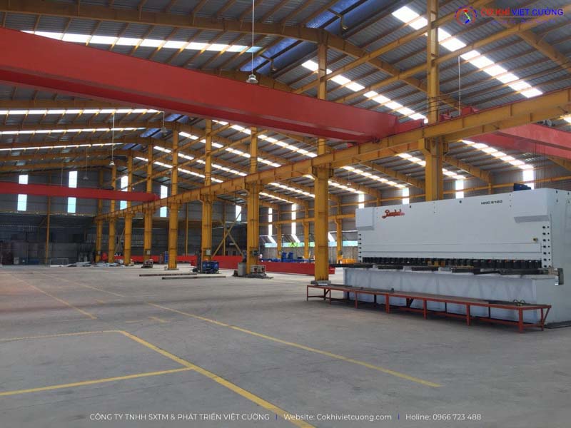 Nhà xưởng công nghiệp khung thép tiền chế