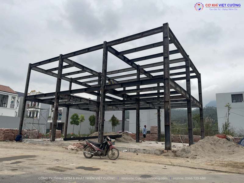 Nhà xưởng công nghiệp khung thép tiền chế