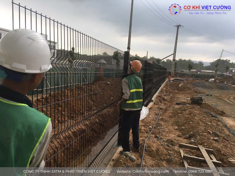 Cơ khí Việt Cường – Đơn vị thi công hàng rào lưới thép hàng đầu miền Bắc
