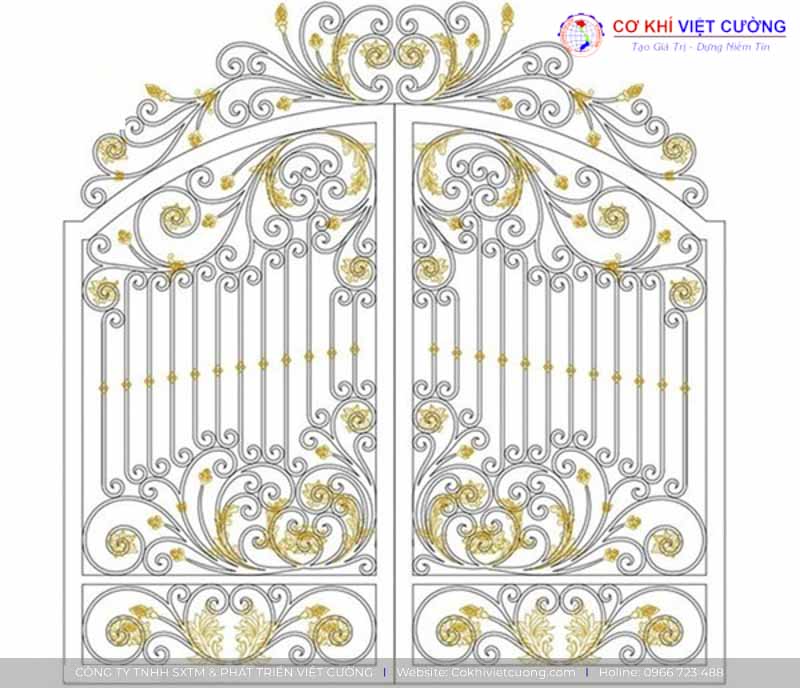 Lên thiết kế là bước đầu để tạo nên những sản phẩm, hạng mục sắt nghệ thuật chất lượng