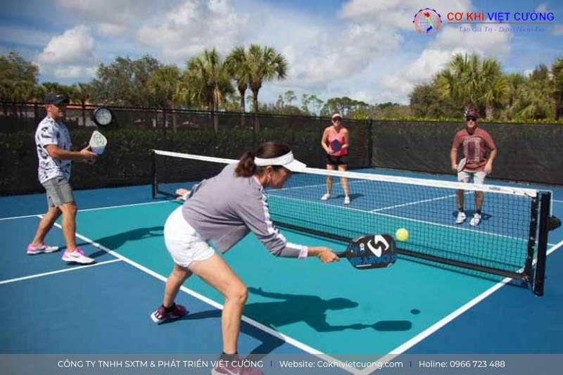 Pickleball là môn thể thao khá dễ để làm quen