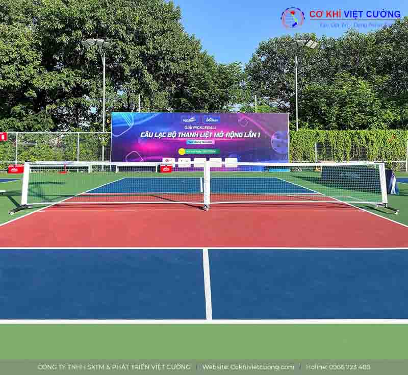 Mặt sân pickleball sơn acrylic Mặt sân pickleball sơn acrylic