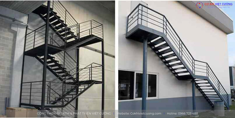 Thang thoát hiểm công nghiệp luôn đòi hỏi yêu cầu rất cao về an toàn và kỹ thuật
