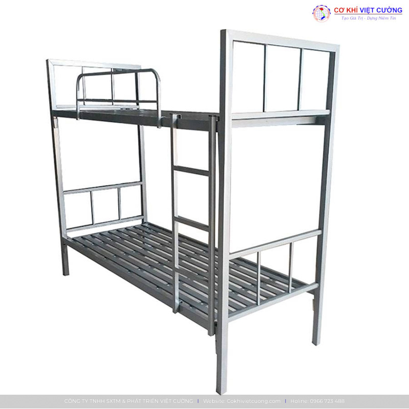 Giường tầng sắt Cơ khí Việt Cường giá rẻ, uy tín và chất lượng