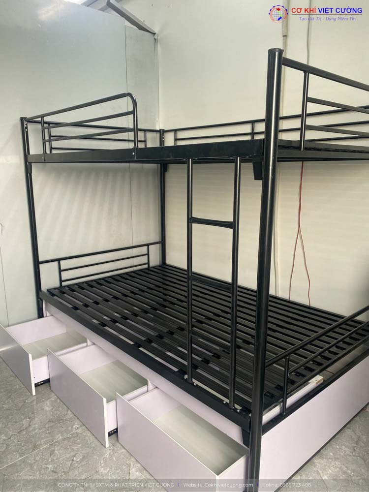 Giường sắt với sự chắc chắn và tính thẩm mỹ ngày càng được tin dùng nhiều hơn