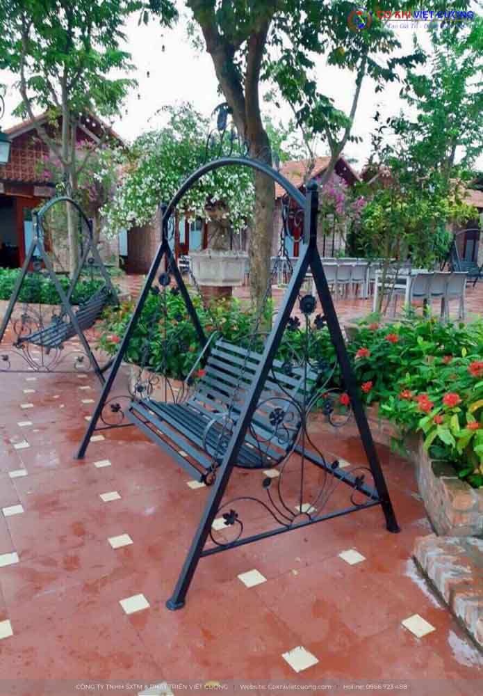Cơ khí Việt Cường – Đơn vị gia công xích đu sắt cao cấp uy tín