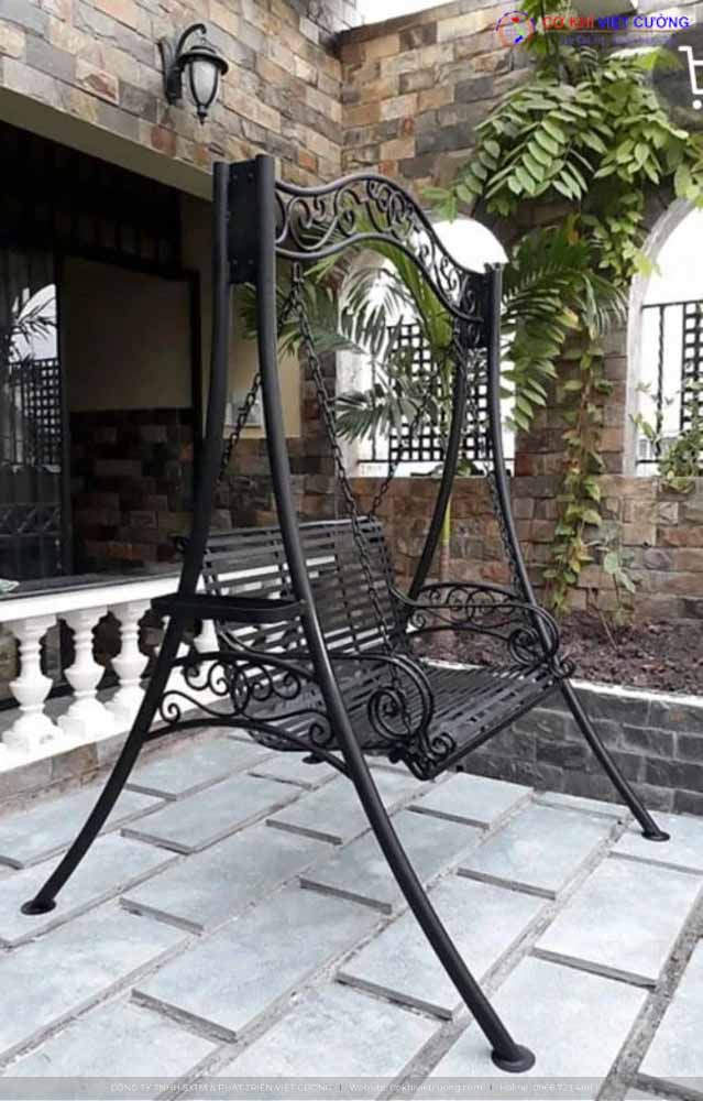 Mẫu thiết kế xích đu sắt nghệ thuật đẹp