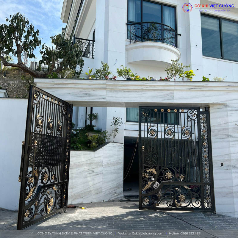 Mẫu cửa cổng đẹp