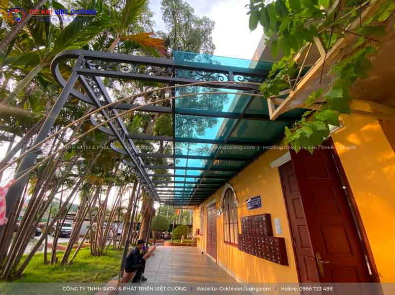 Mái kính tại Văn phòng Bộ Ngoại giao Việt Nam