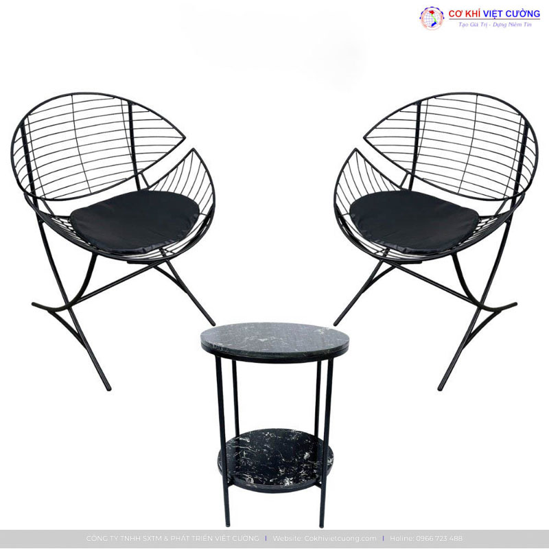 Bàn ghế sắt Cơ khí Việt Cường