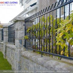 Mẫu hàng rào sắt nghệ thuật đẹp